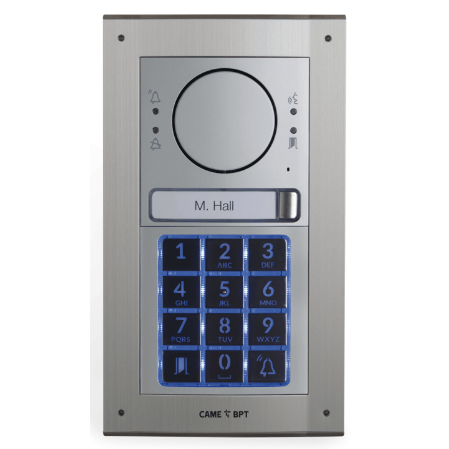 Intercom with keypad